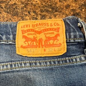 Levi's Relaxed Fit Blue Jeans